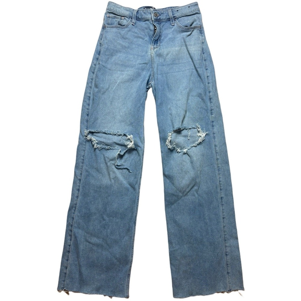 Hollister Women's Vintage Baggy High Rise Jeans 9r W29 L31